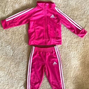 Adidas Pink Track Suit